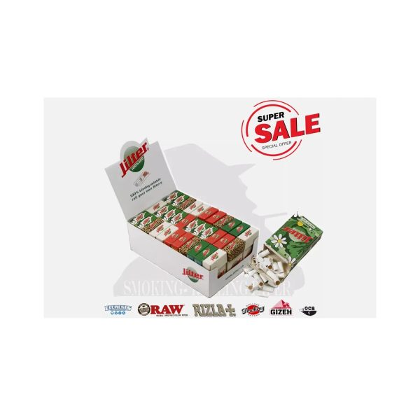 Filtres en carton Jilter Eco Slim 6 mm – 100 % naturels