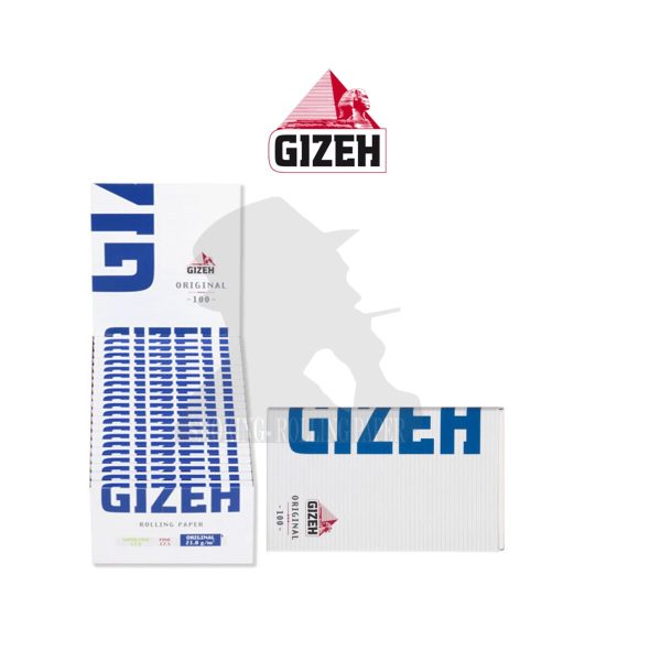 Gizeh Blue Regular Zigarettenpapier – Packung mit 20 Heftchen