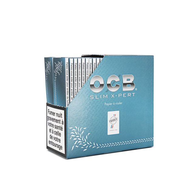 Χαρτάκια στριφτού OCB X-Pert Blue King Size Slim – συσκευασία με 50 πακετάκια