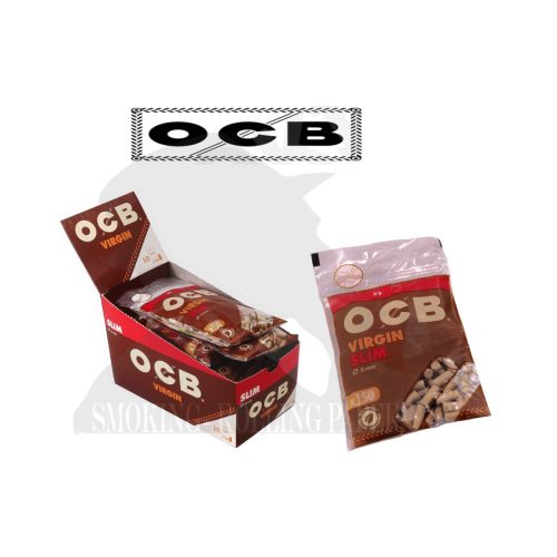 Φιλτράκια OCB Virgin Slim 6 mm αλεύκαστα – 10 σακουλάκια των 150 φίλτρων