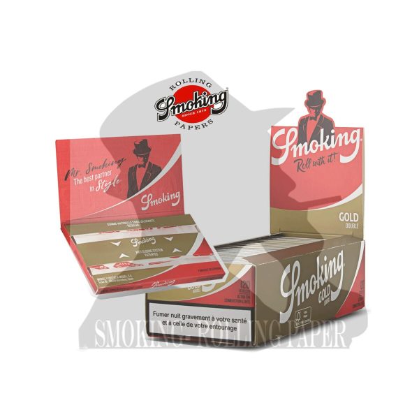 Smoking Gold Regular Size Rolling Papers – Pack of 25 Booklets
