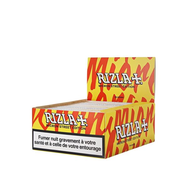 Rizla Micron Street Edition King Size Zigarettenpapier – Packung mit 50 Heftchen