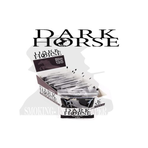 Φιλτράκια ενεργού άνθρακα Dark Horse Slim 6 mm – 10 σακουλάκια των 120 φίλτρων