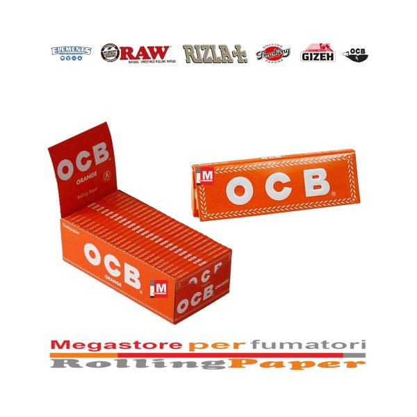 Papier à rouler OCB Orange Regular – lot de 50 carnets